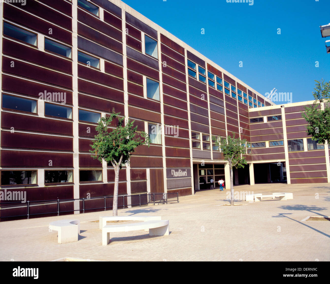 L´Auditori (auditorium) by Rafael Moneo, Barcelona. Catalonia, Spain