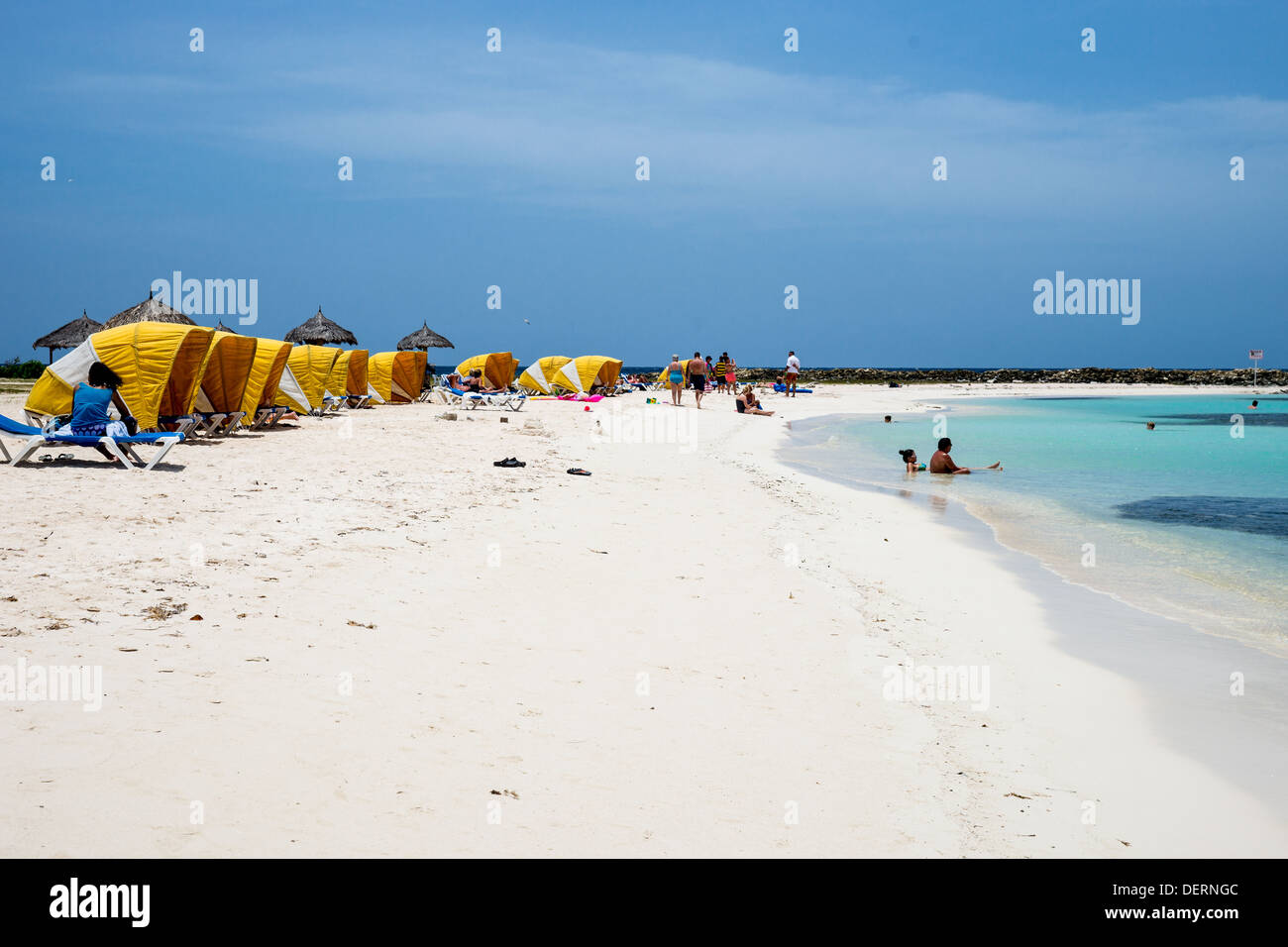 Baby Beach Aruba Stock Photo Alamy