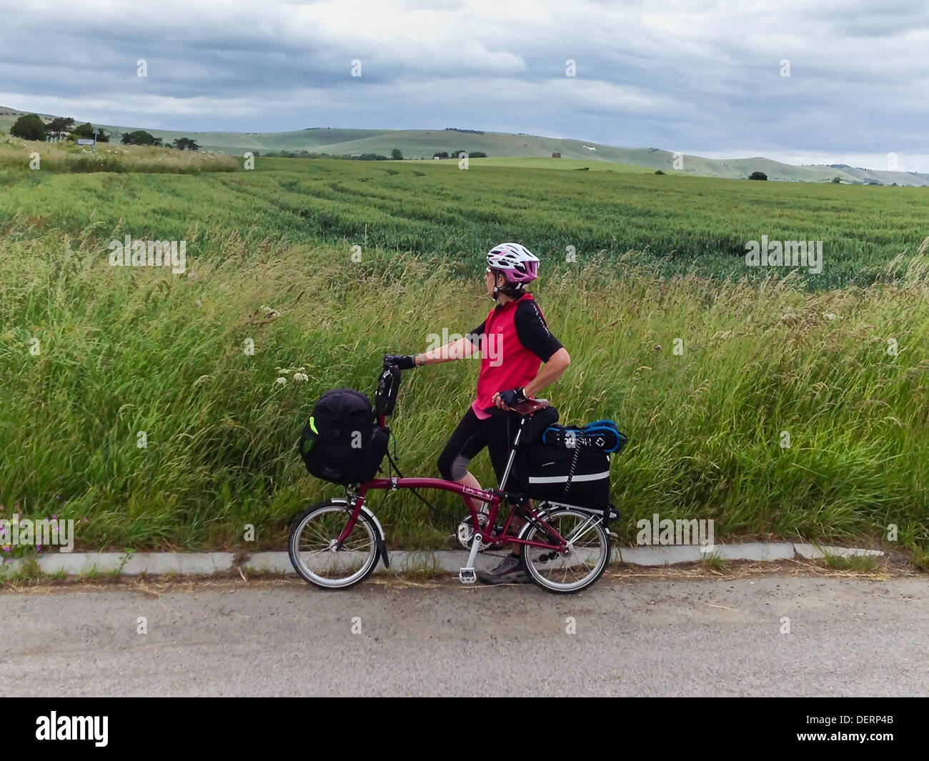 Folding bicycle helmet hi res stock photography and images Alamy