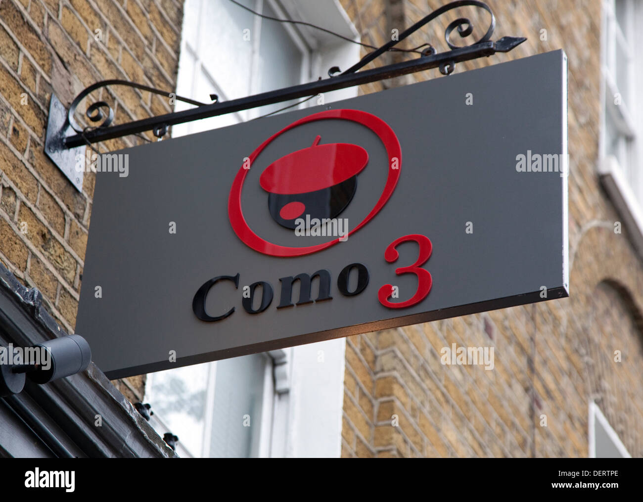 Como 3 Spanish/Asian fusion cuisine restaurant, Islington, London Stock Photo