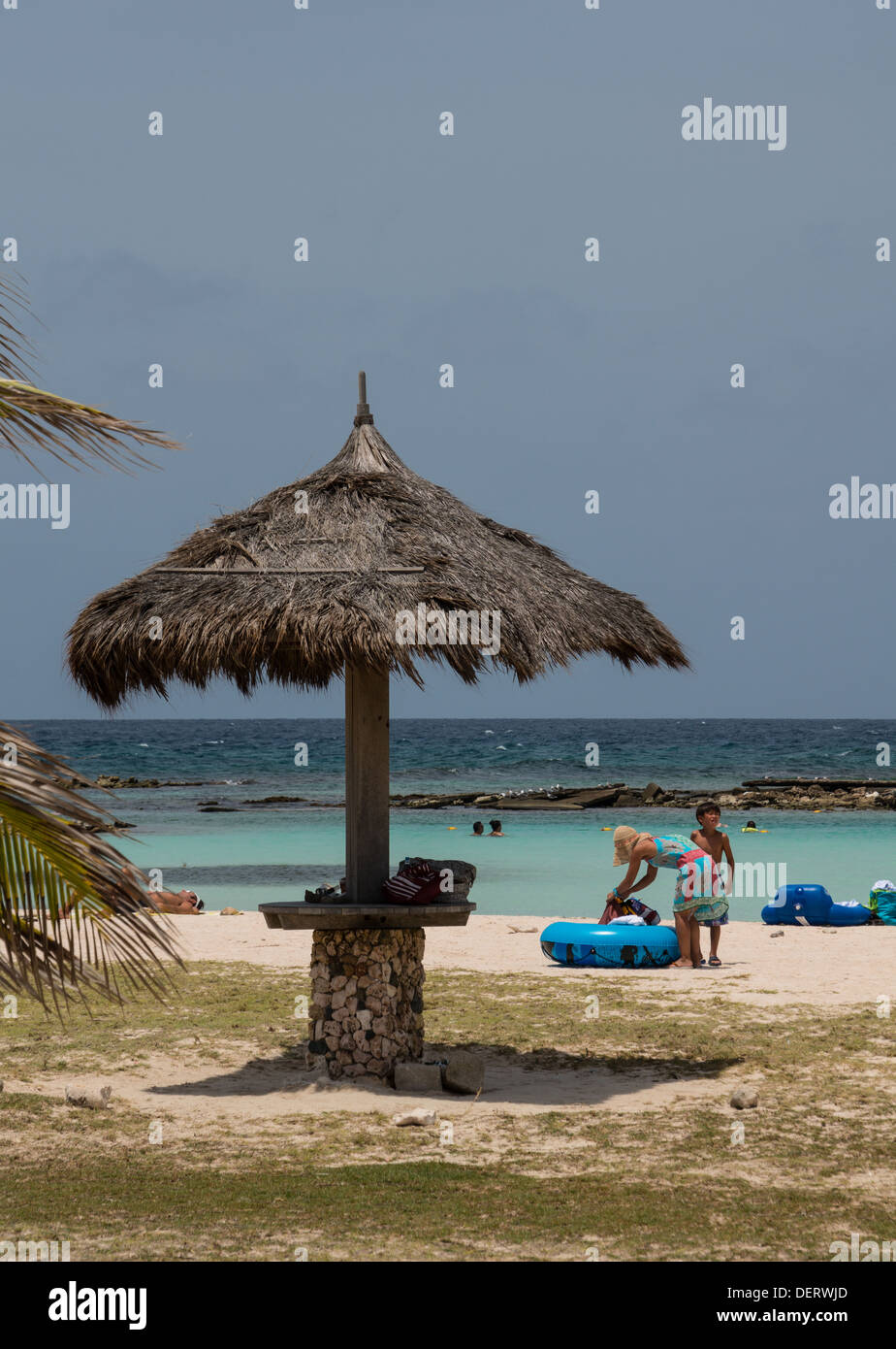 Baby Beach Aruba Stock Photo Alamy
