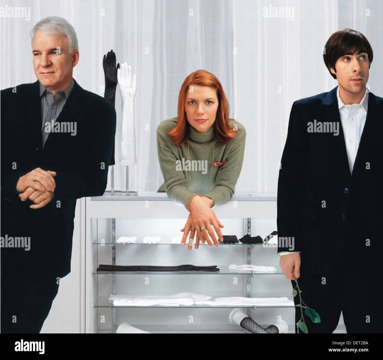 Shopgirl 05 Touchstone Pictures Film With From Left Steve Martin Claire Danes Jason Schwartzman Stock Photo Alamy