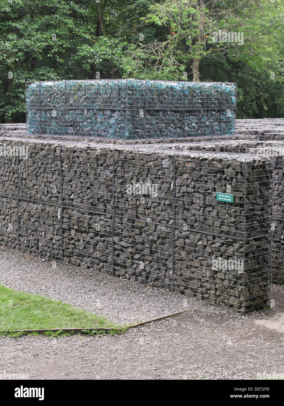 Minotaur Maze Moder Art Sculpture, Kielder, Northumberland, England, UK