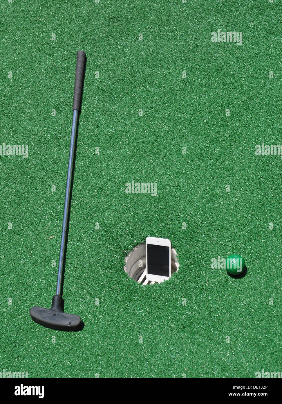 Miniature Golf Stock Photo