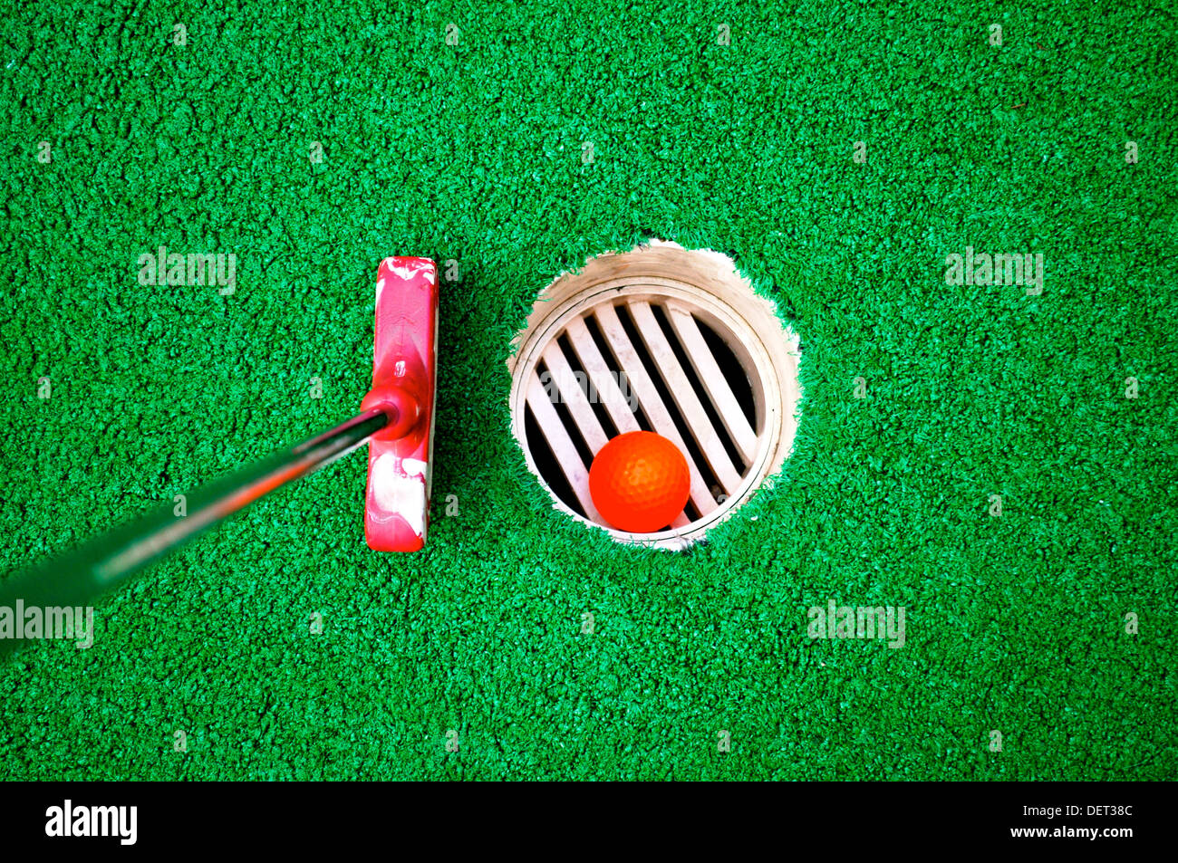 Miniature Golf Stock Photo