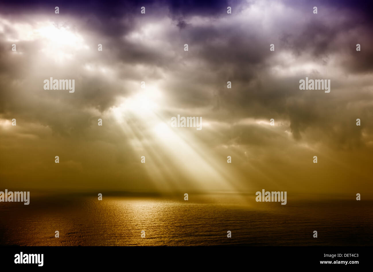 Storm on the sea after a rain. HDR image Stock Photo - Alamy