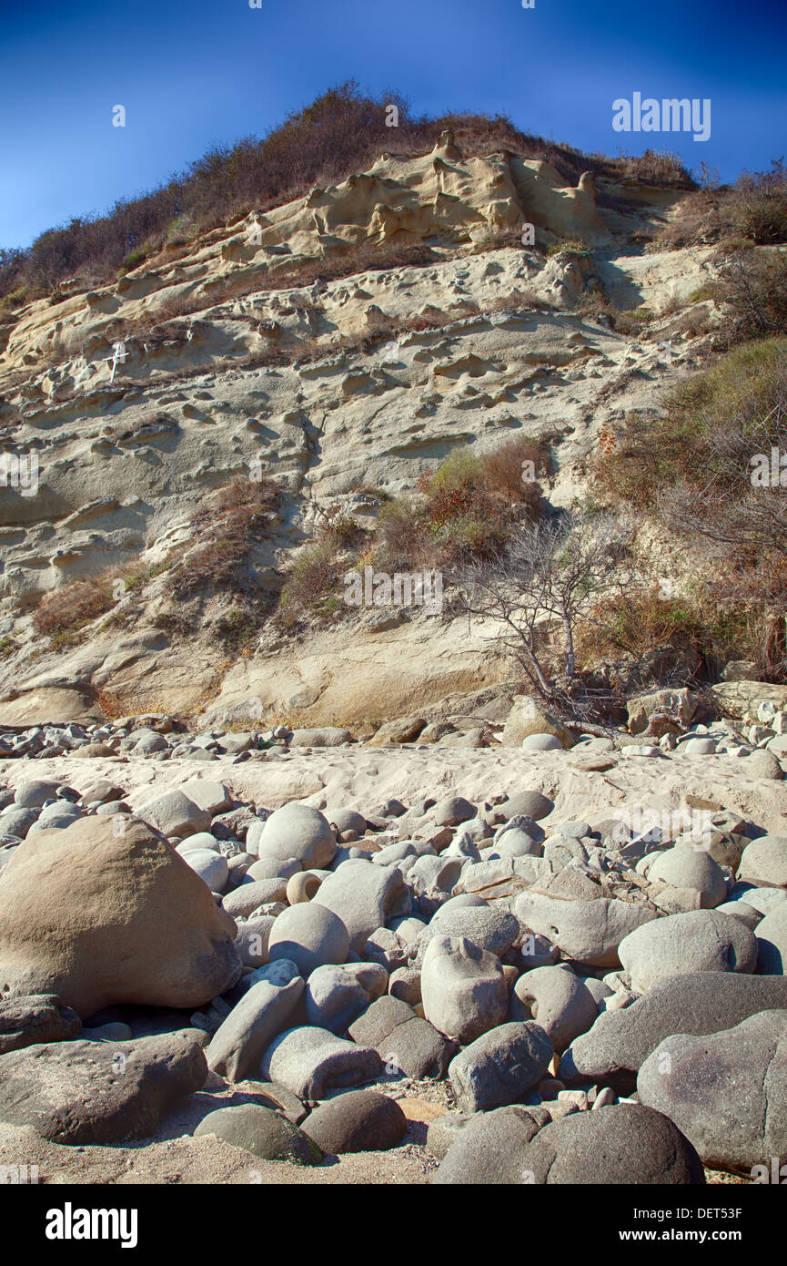 Bizarre stones and rocks. HDR image Stock Photo - Alamy