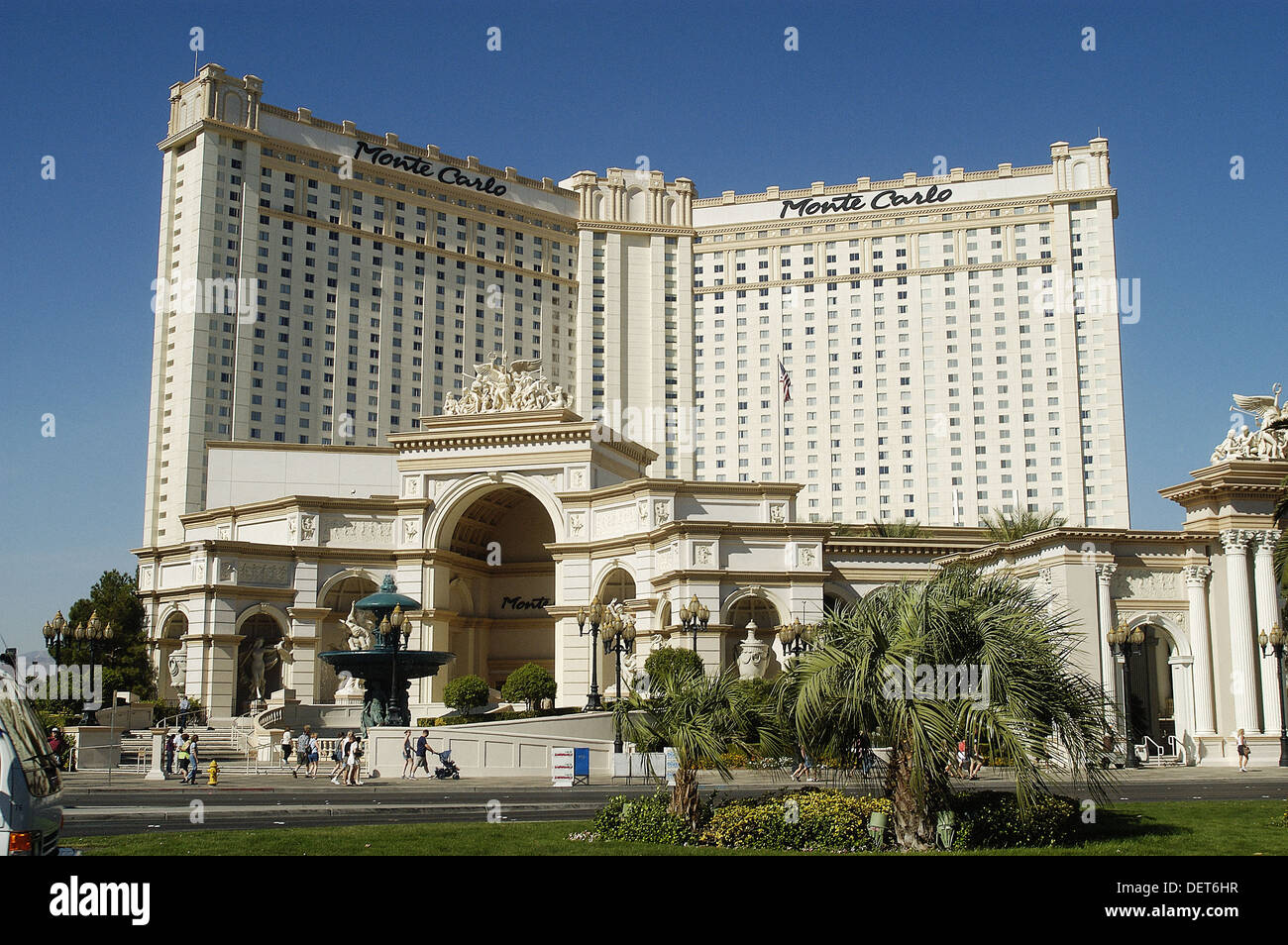 Monte-Carlo hotel and casino. Las Vegas. USA Stock Photo - Alamy