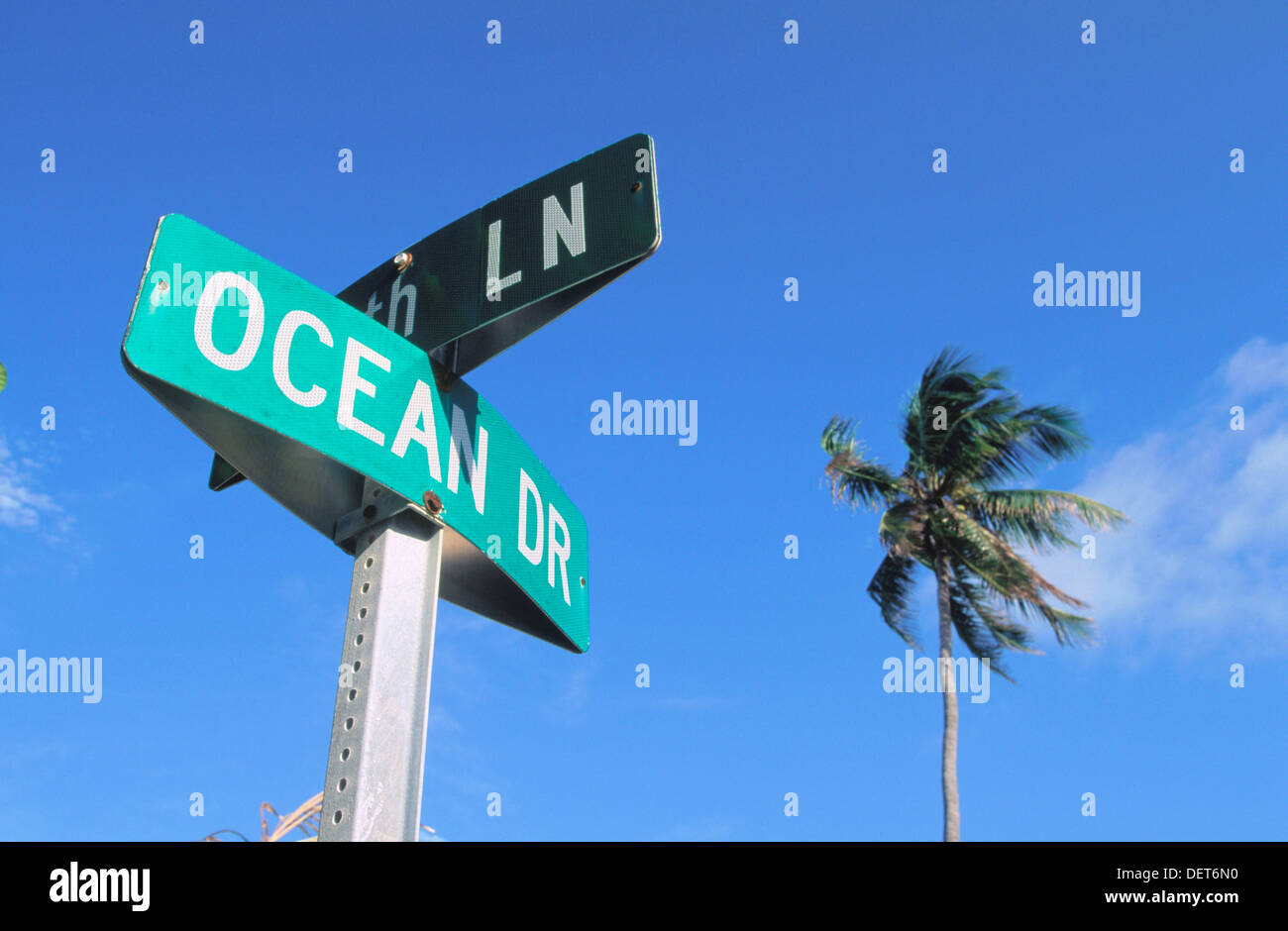 Ocean Drive. Miami Beach. Florida. USA Stock Photo Alamy