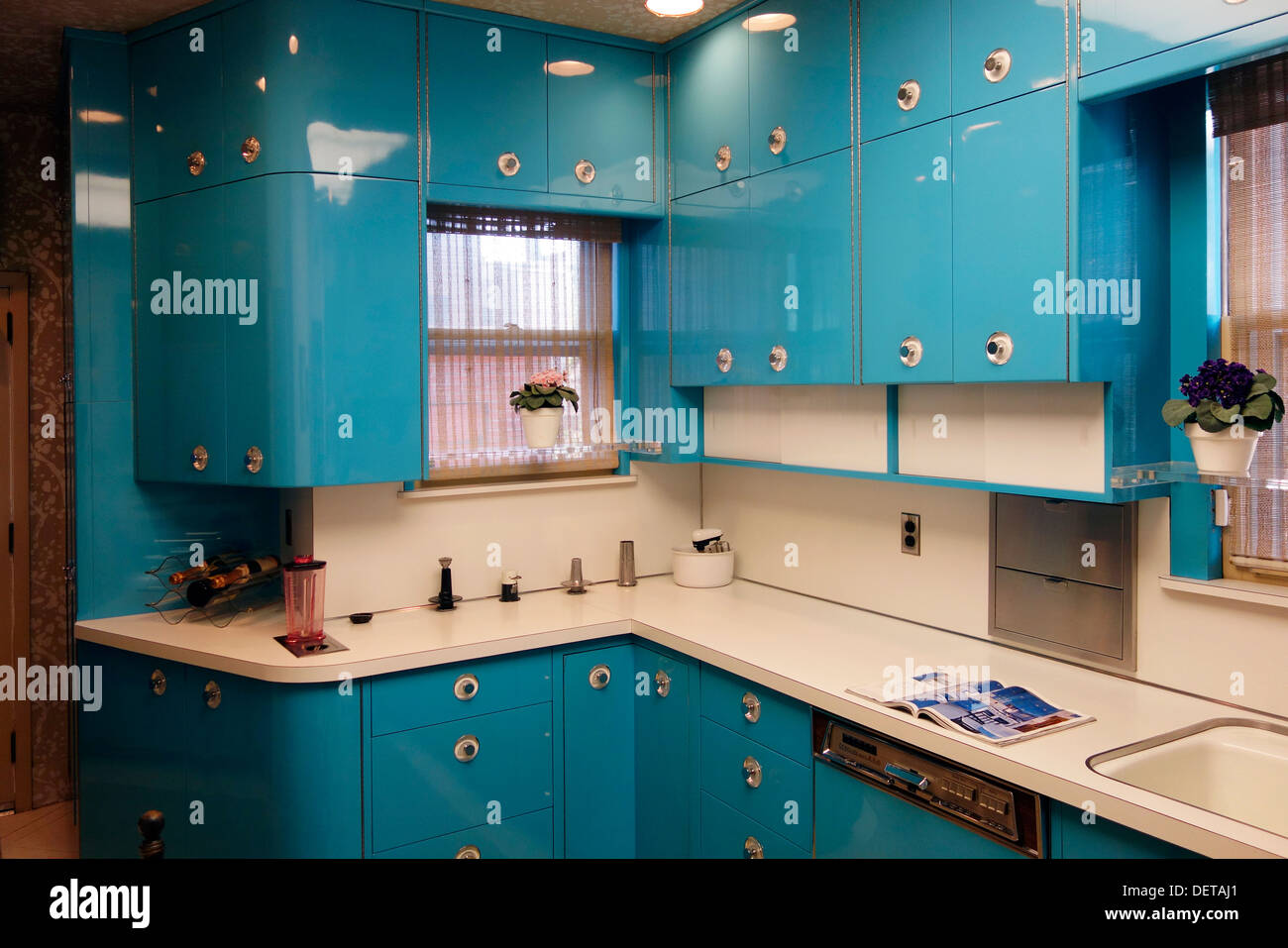 Louis Armstrong House museum in Corona Queens New York City Stock Photo