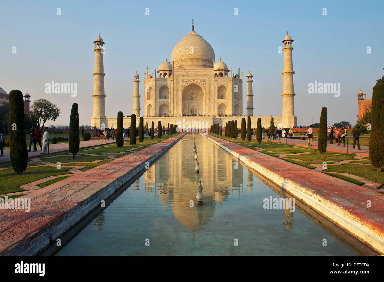 The Taj Mahal, Agra, India. Stock Photo