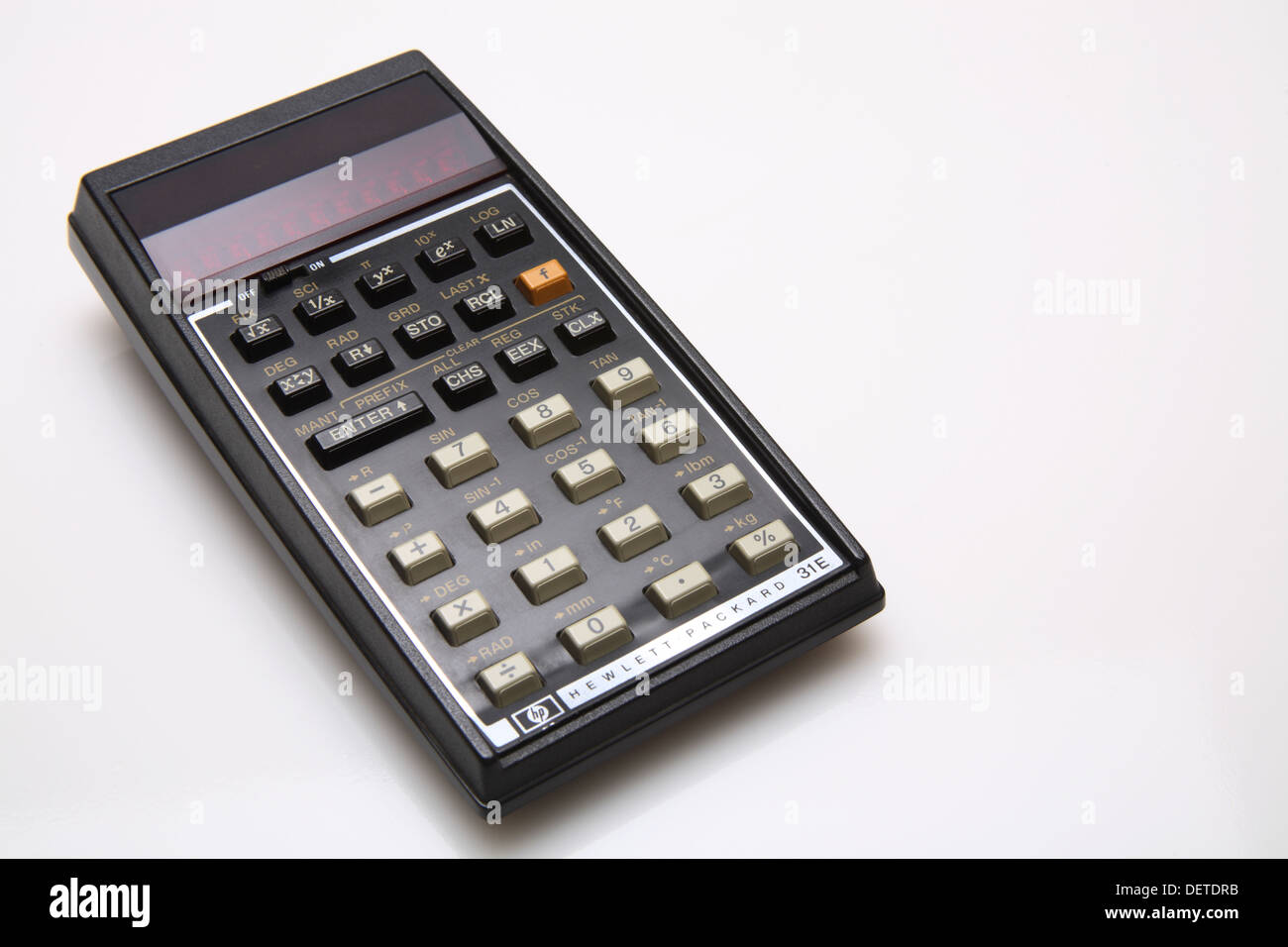 1978 Hewlett-Packard 31E scientific calculator Stock Photo