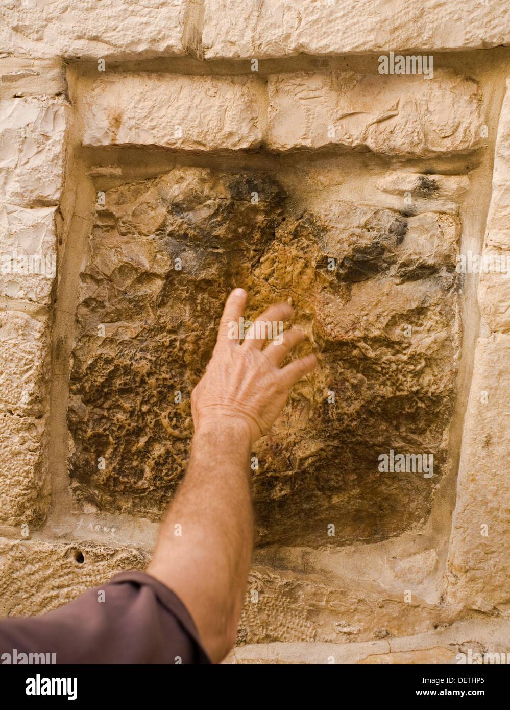 Handprint of jesus hi-res stock photography and images - Alamy