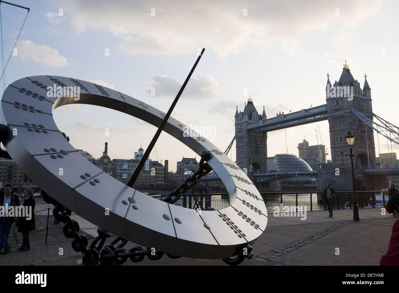 Sundial Tower London England High Resolution Stock Photography and