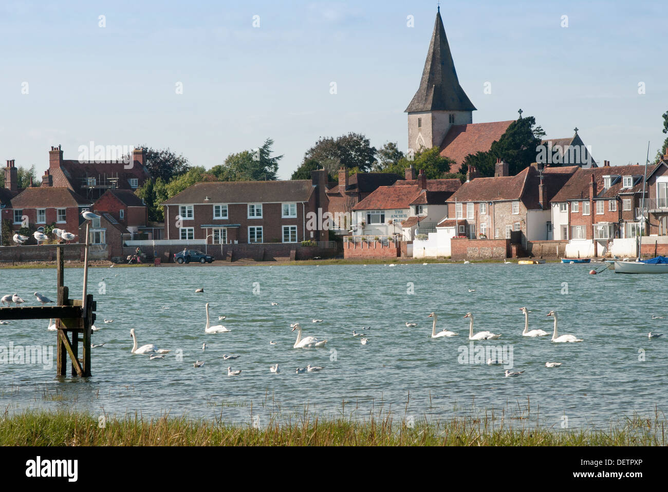 Bosham Harbour Stock Photo Alamy