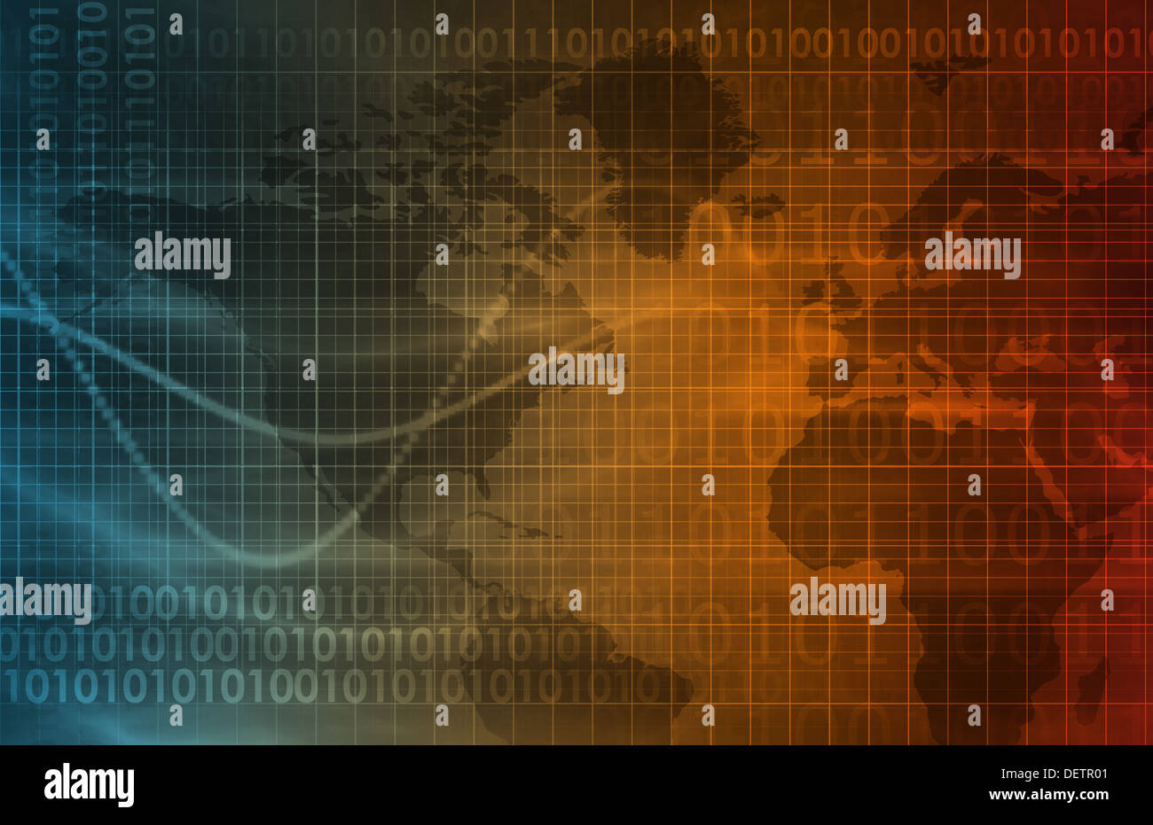 Technology Background Digital Energy as a Art Stock Photo - Alamy