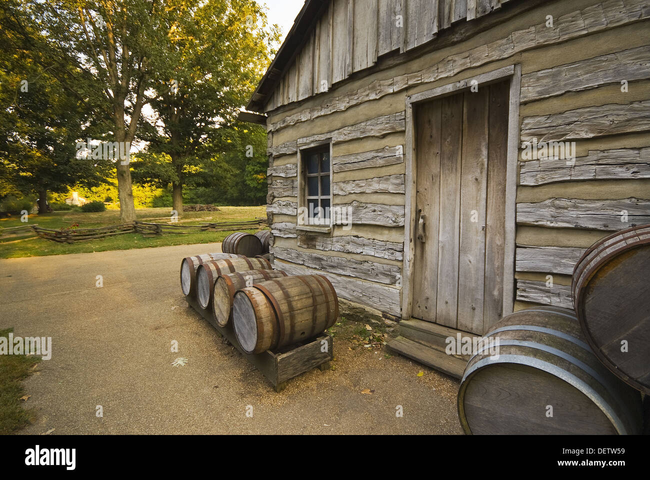 USA Illinois Lincoln´s New Salem State Historic Site Stock Photo Alamy