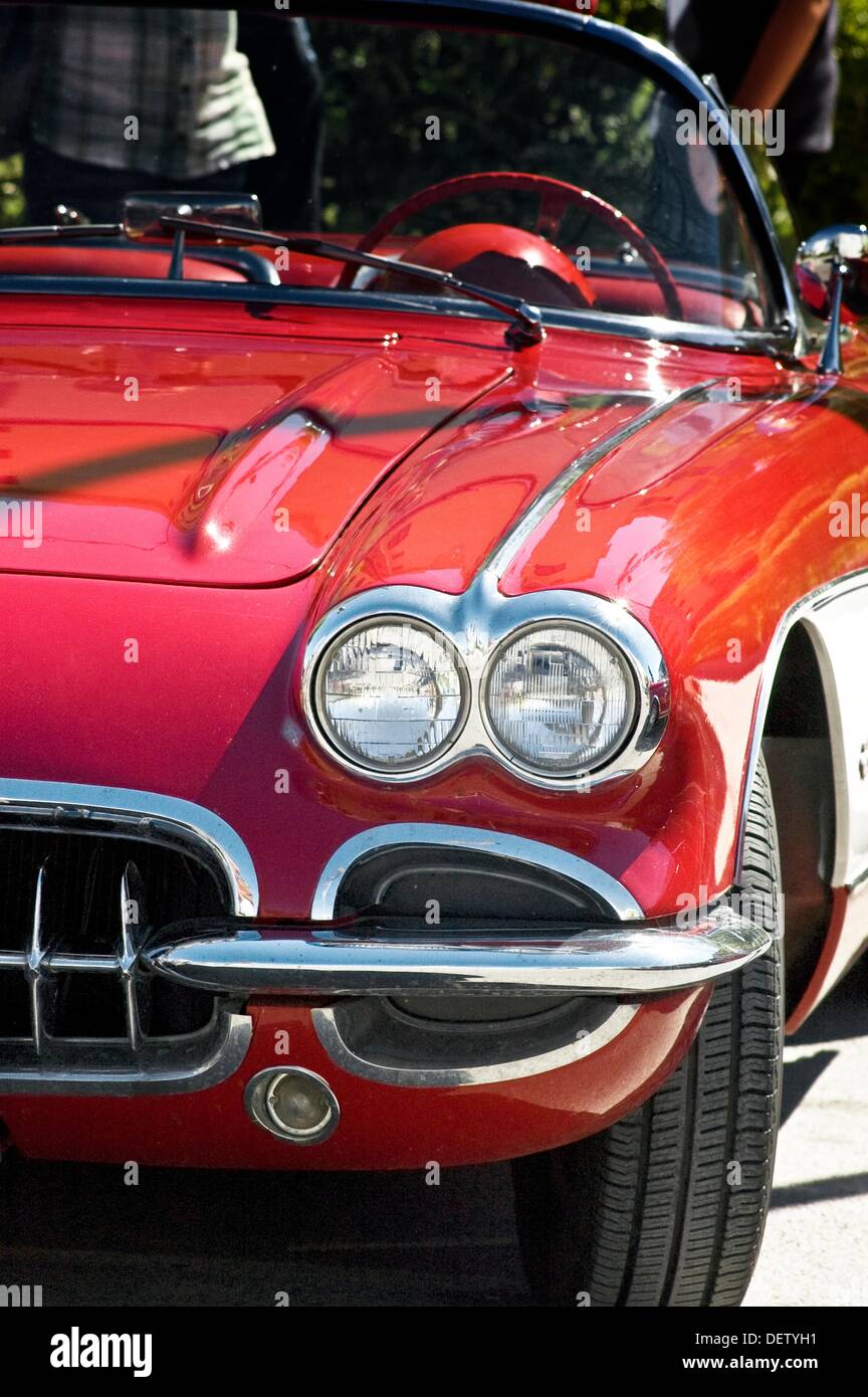 Classic convertible car Stock Photo Alamy