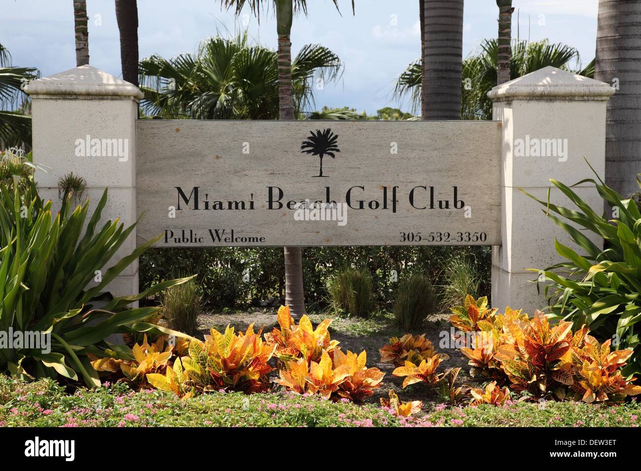 Miami Beach Golf Club, Florida, USA Stock Photo Alamy