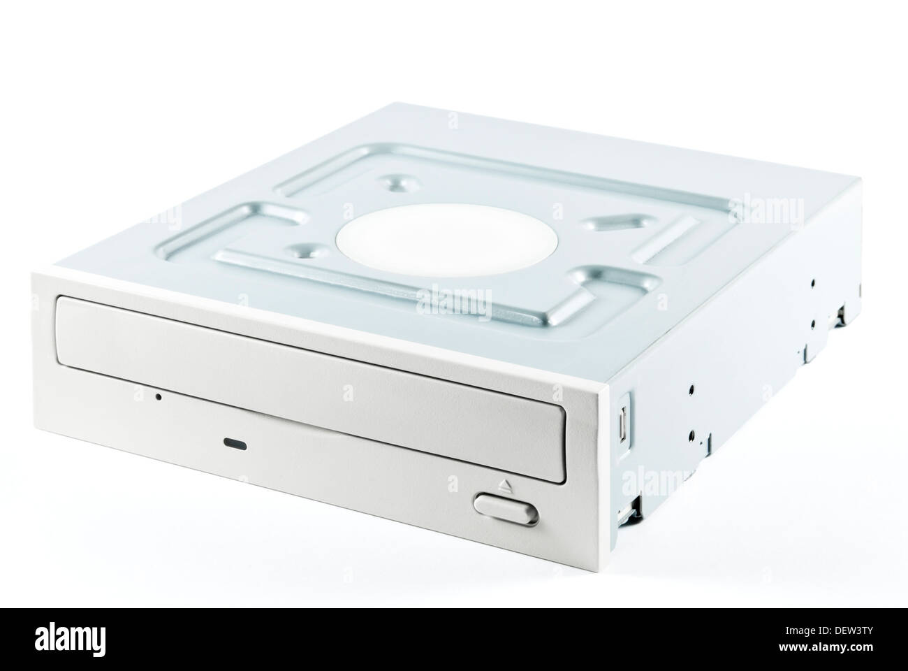 Computer hardware part - internal dvd-rom drive isolated on white Stock  Photo - Alamy