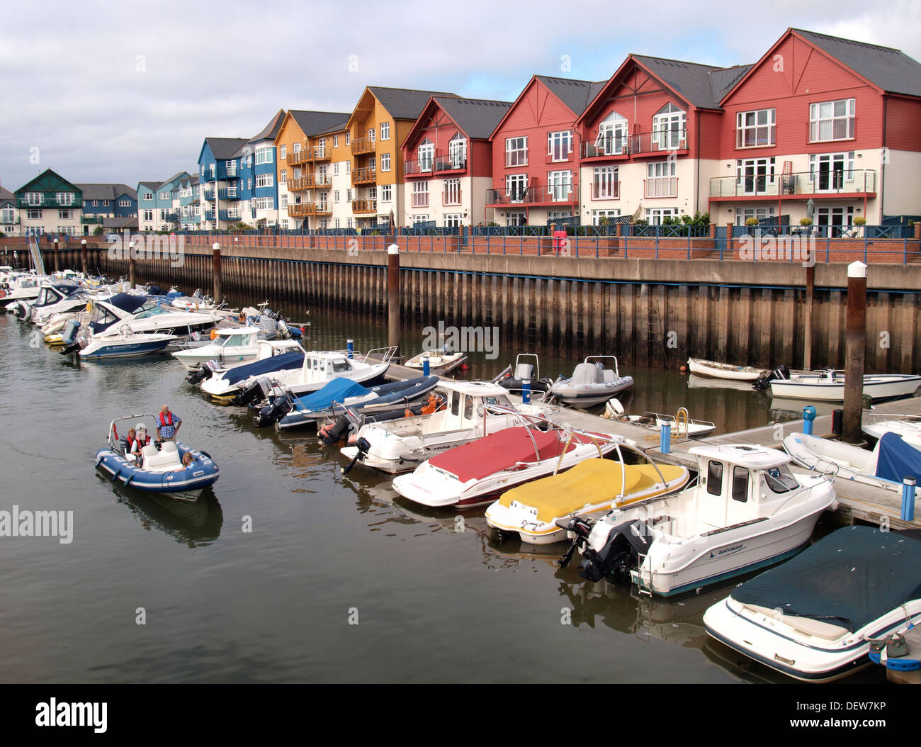 Exmouth Marina, Devon, UK 2013 Stock Photo Alamy