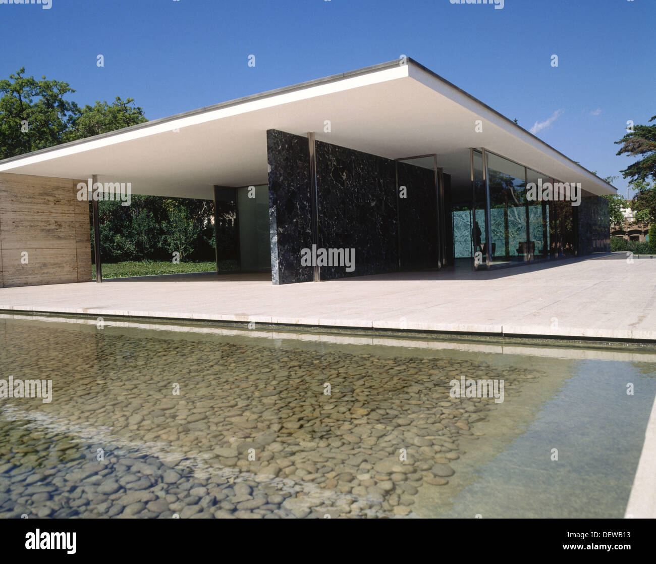 The Fundació Mies van der Rohe. German Pavilion for the 1929 Stock Photo -  Alamy