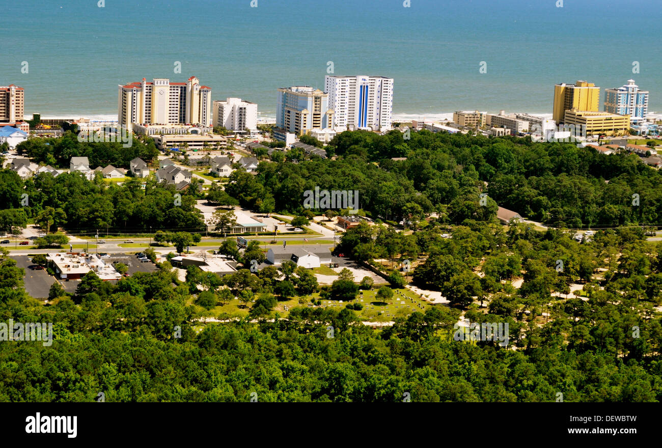 Myrtle beach aerial hires stock photography and images Alamy