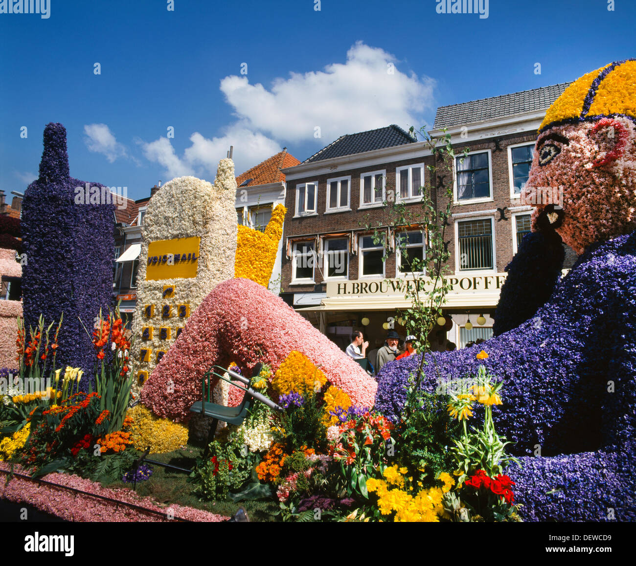 Sassenheim Holland Nr Lisse Flower Parade Stock Photo