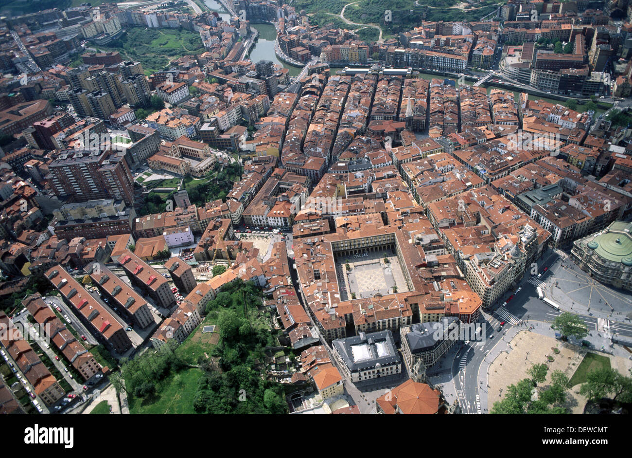 Plaza Nueva Bilbao Vizcaya Euskadi Spain Stock Photo Alamy