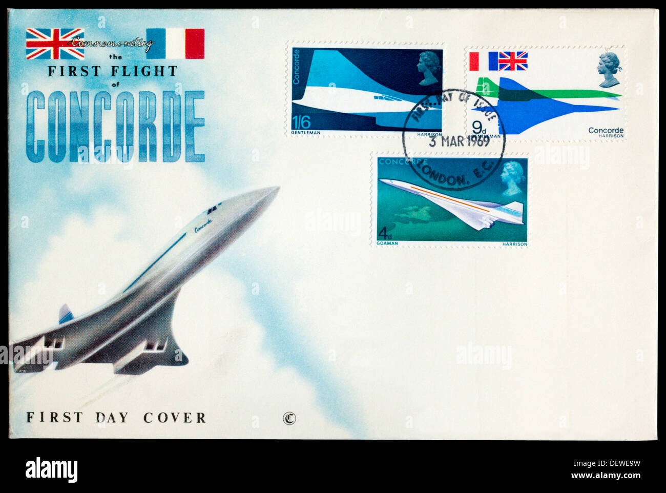 Queen Of The Skies Cards In Great Condition Concorde First Day Covers Stamps