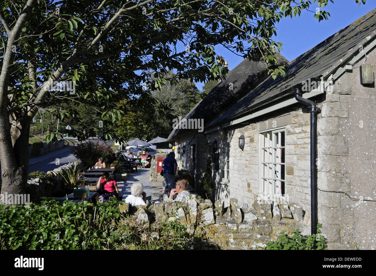 Cream Tea Room in the village of Kimmeridge Jurassic Coast Isle of