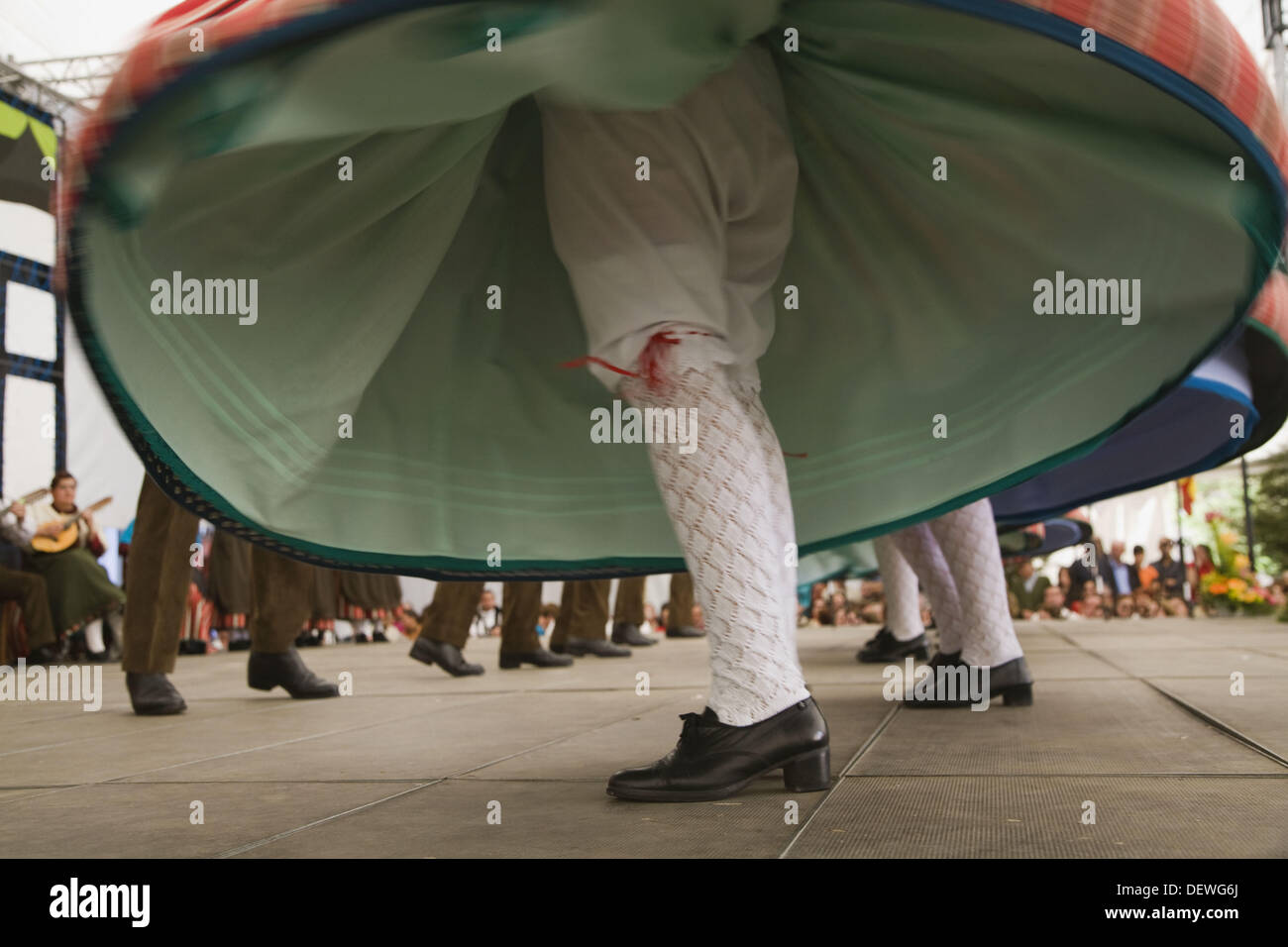 Puertollano ´jota´ dance dating from the 19th century, Saffron Rose Festival held each year in