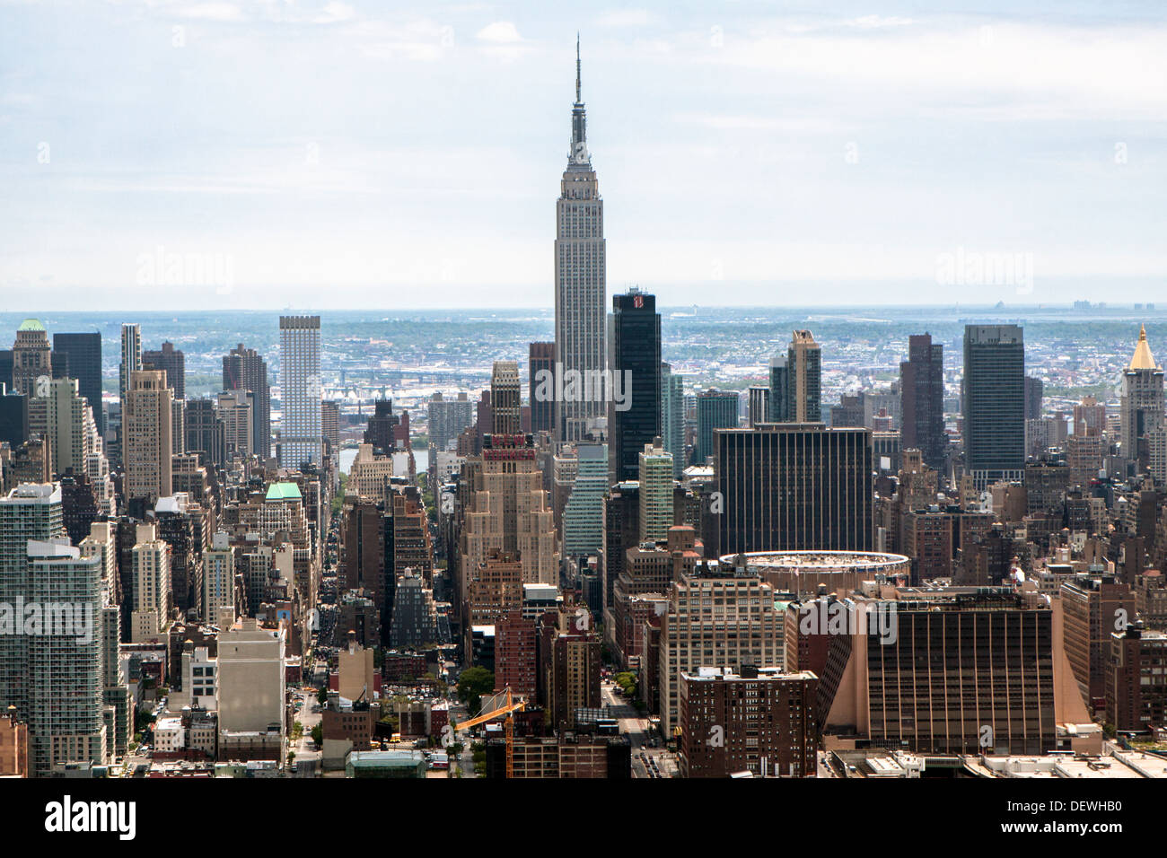 Aerial view of new york city hi-res stock photography and images - Alamy