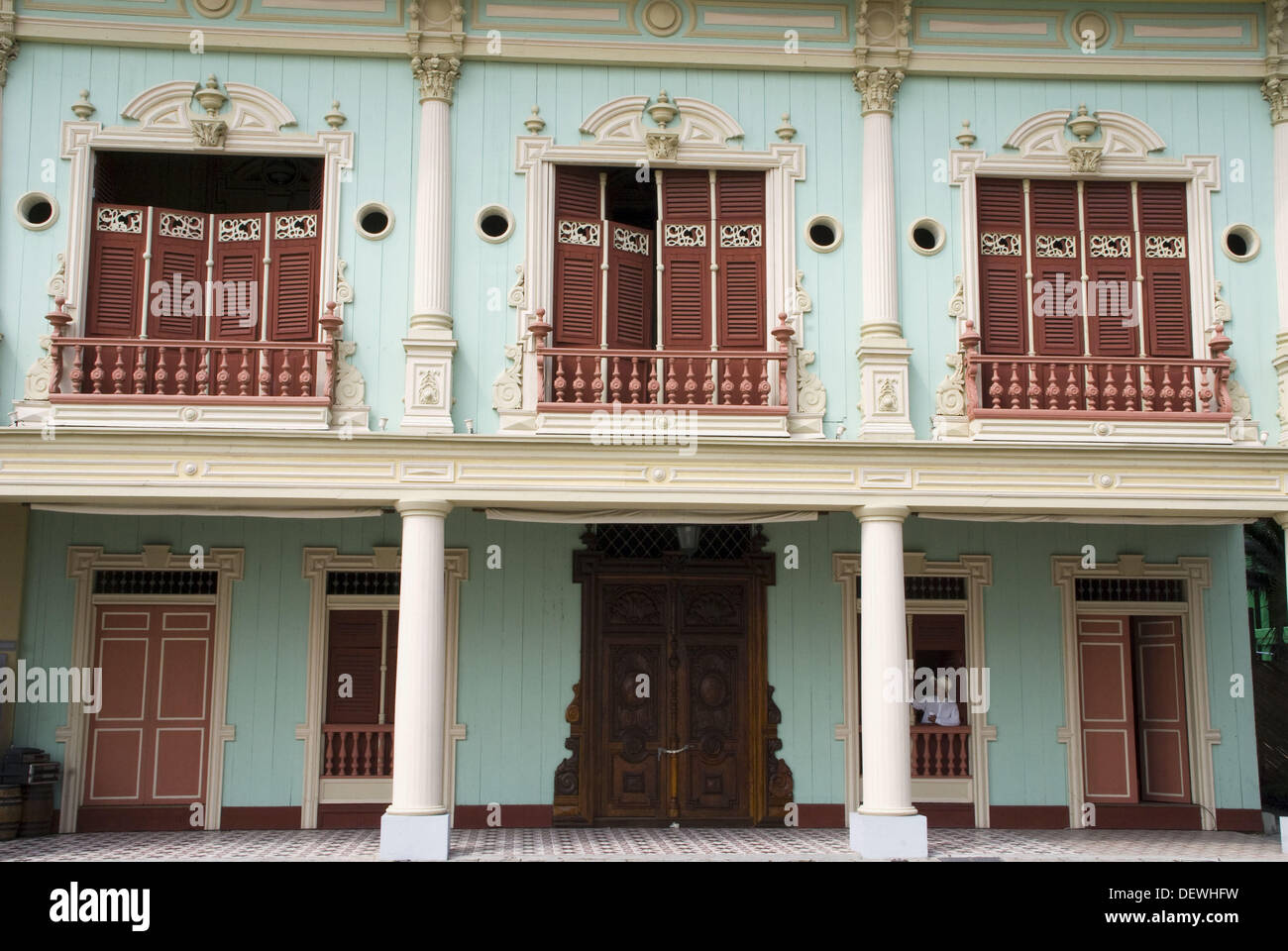 Ecuador. Guayaquil city. Guayaquil Historical Park. Boardwalk 1900