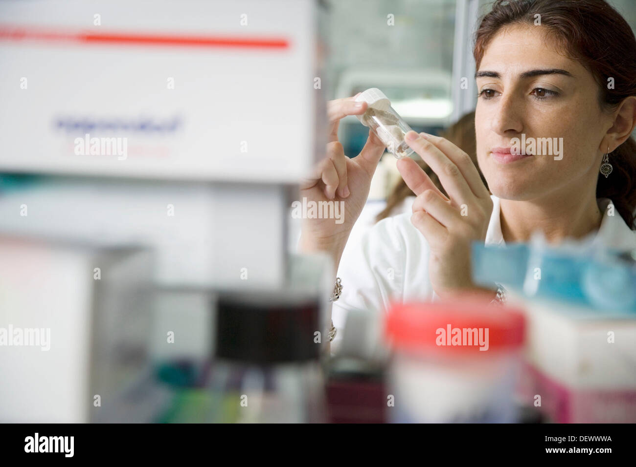 Research and Development laboratory. Functional biomolecules in food