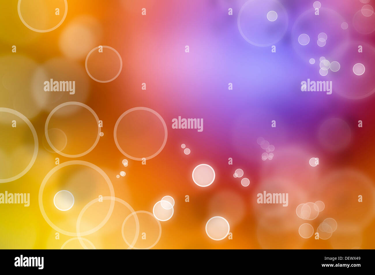 Abstract orange and blue tone background Stock Photo