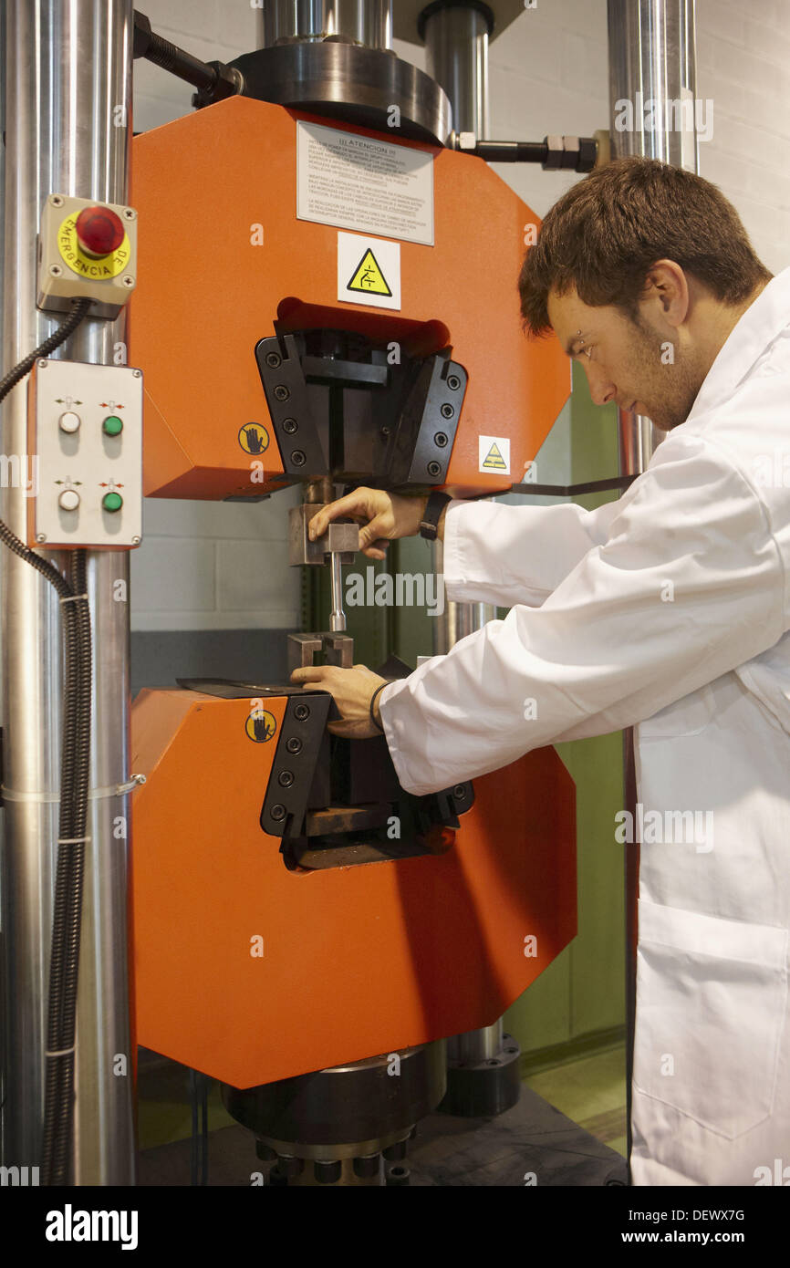 Tensile strength test, Determination of mechanical properties