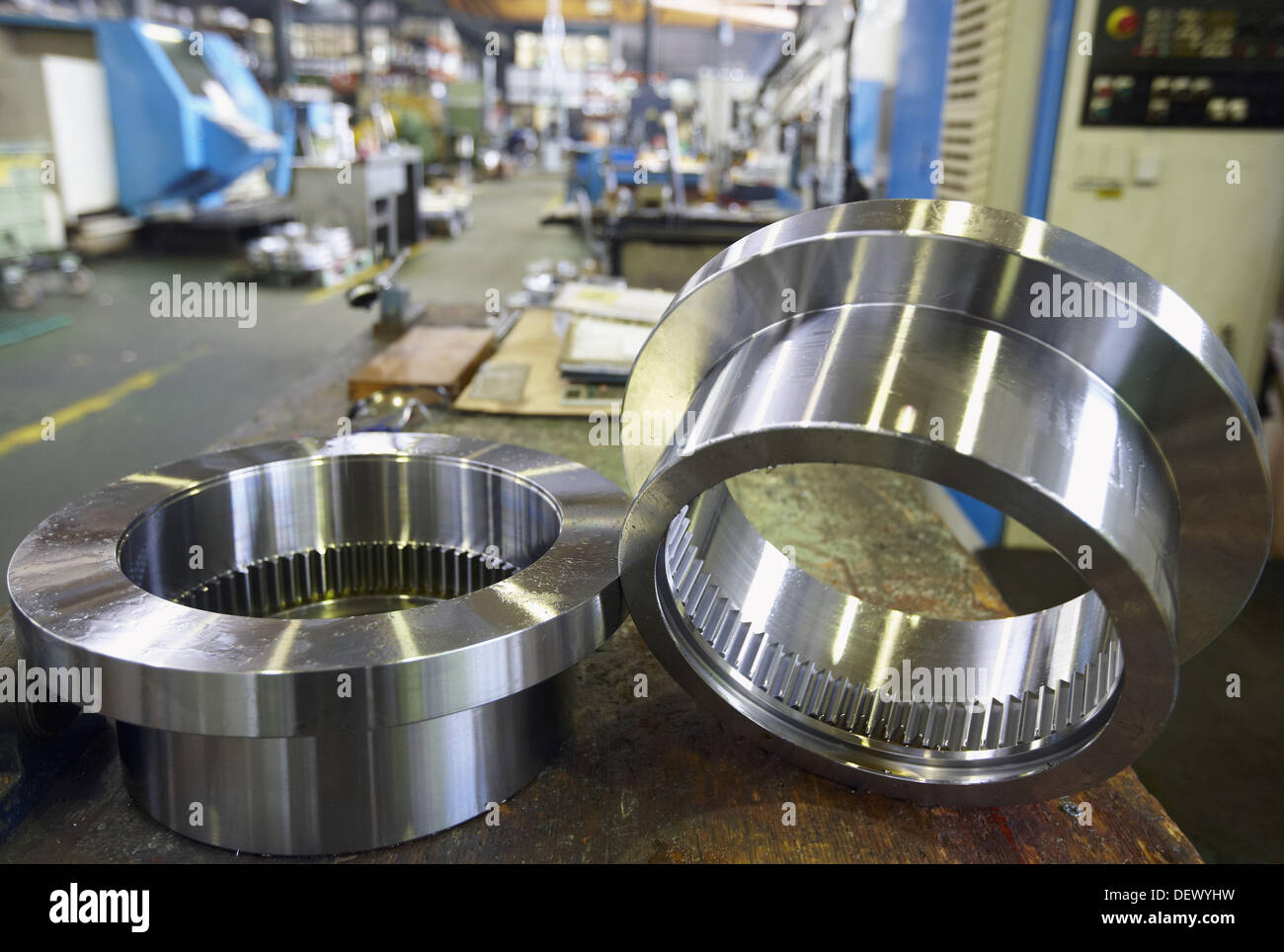 Transmission manufacturing, metallurgy, Guipuzcoa, Basque Country, Spain Stock Photo