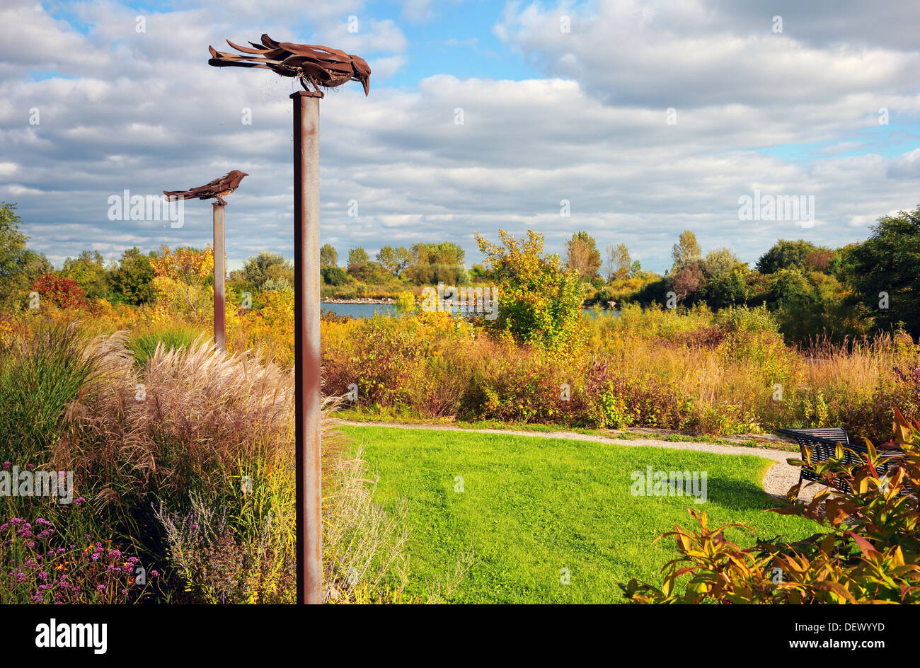 Humber Bay Butterfly Habitat in Toronto Stock Photo Alamy