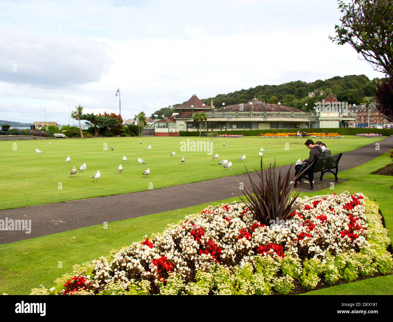 Rothesay Waterfront Gardens, Isle of Bute Stock Photo Alamy