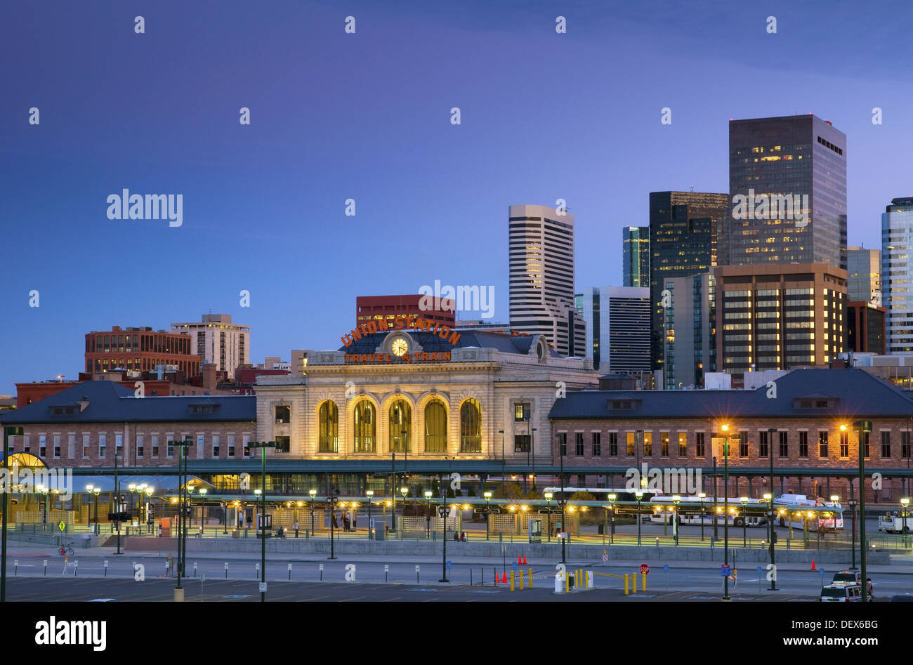 USA, Colorado, Denver, Union Station Stock Photo Alamy