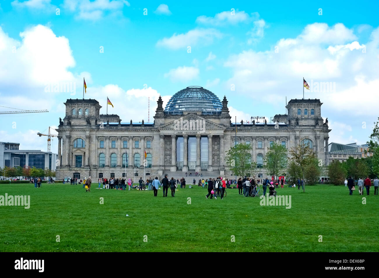 Reichstag Stock Photo
