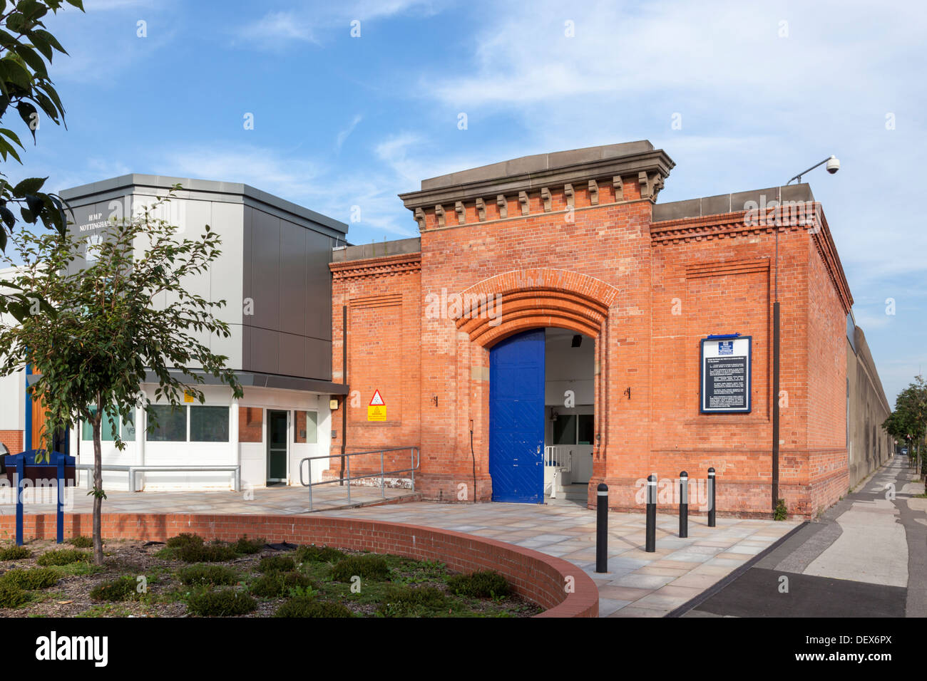 Nottingham Prison, HMP Nottingham, England, UK Stock Photo