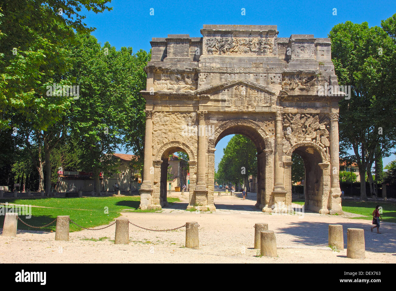 Roman Triumphal Arch of Orange, Unesco World Heritage Site, Orange ...