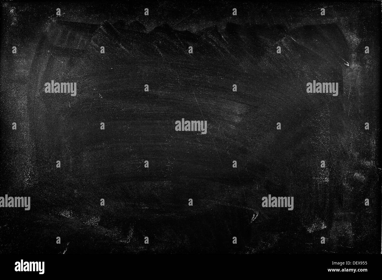 Chalk rubbed out on blackboard Stock Photo Alamy