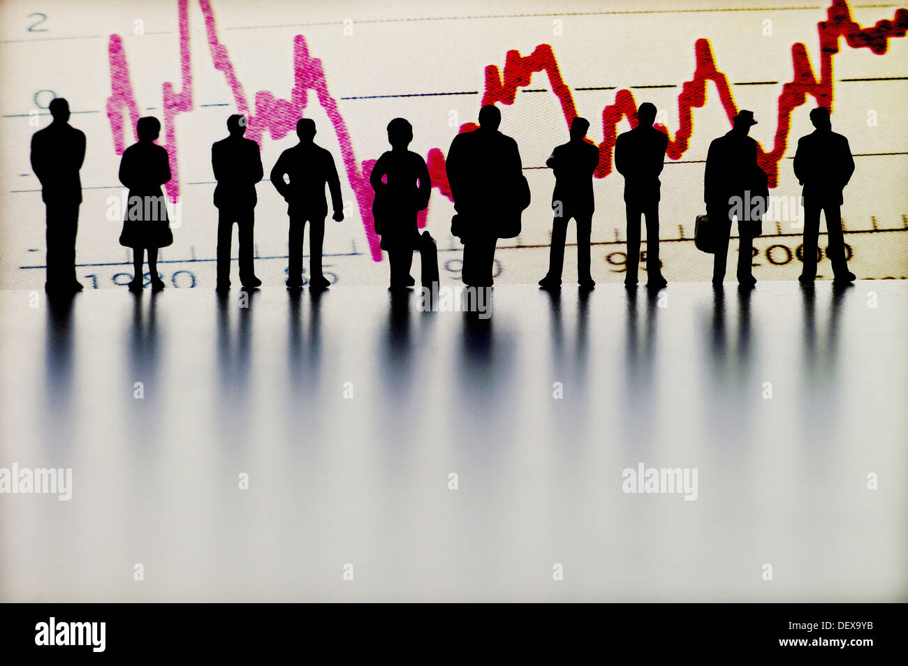 Business Economy Gráfico Stock Photo Alamy