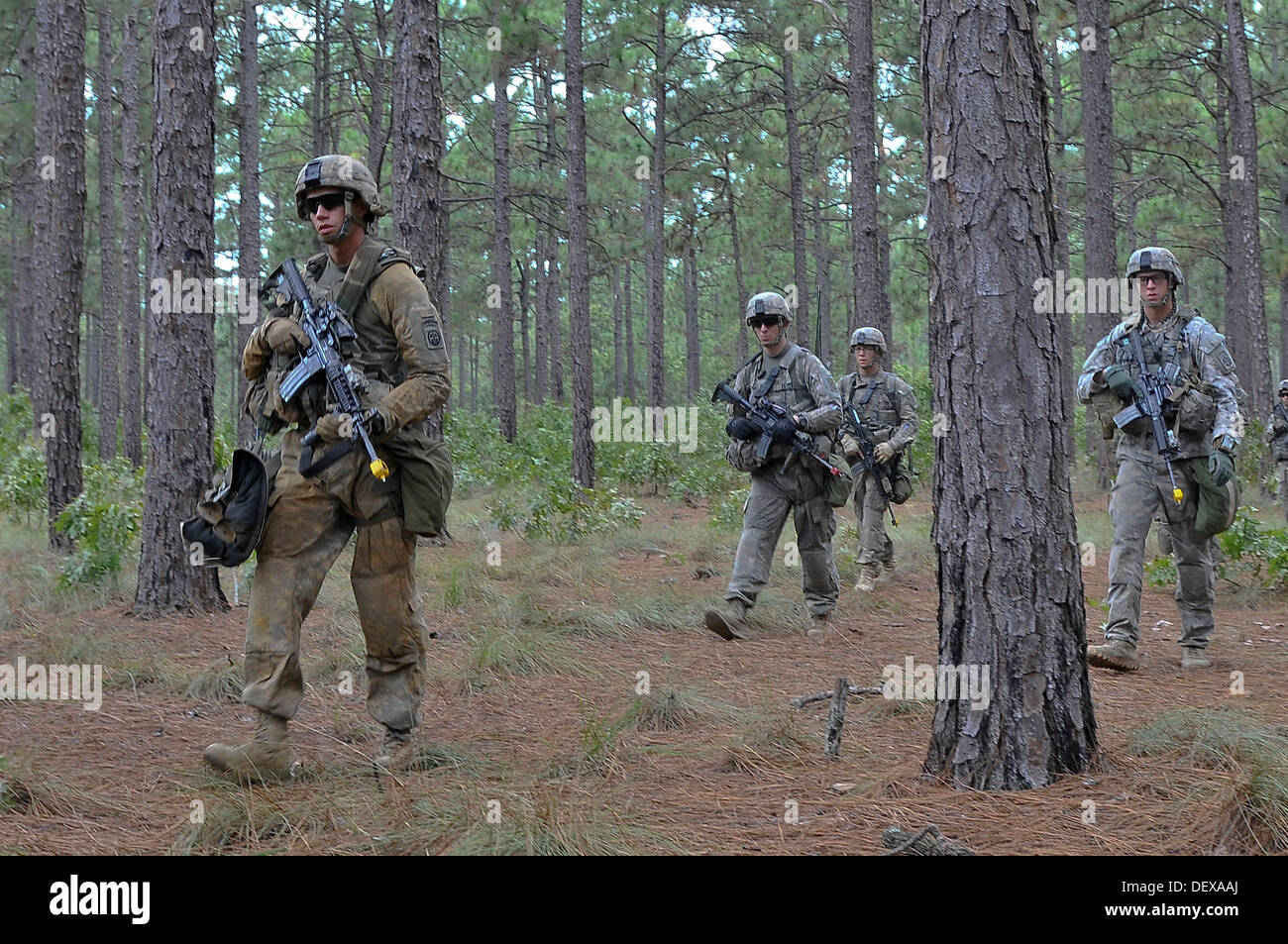 Paratroopers of the 2nd Battalion, 325th Airborne Infantry Regiment
