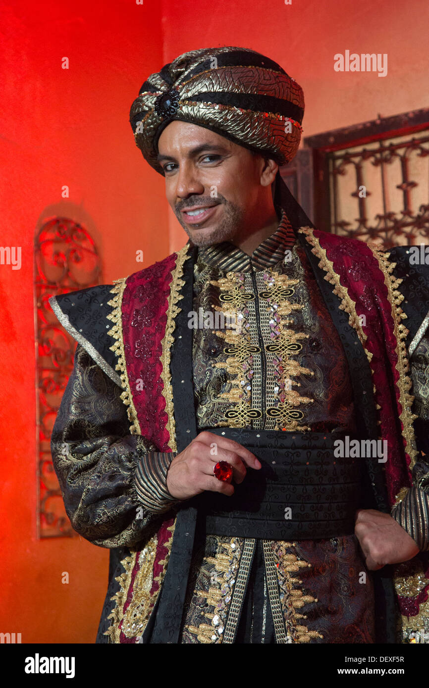 David Bedella As Abanazar Aladdin Christmas Pantomime At The New 