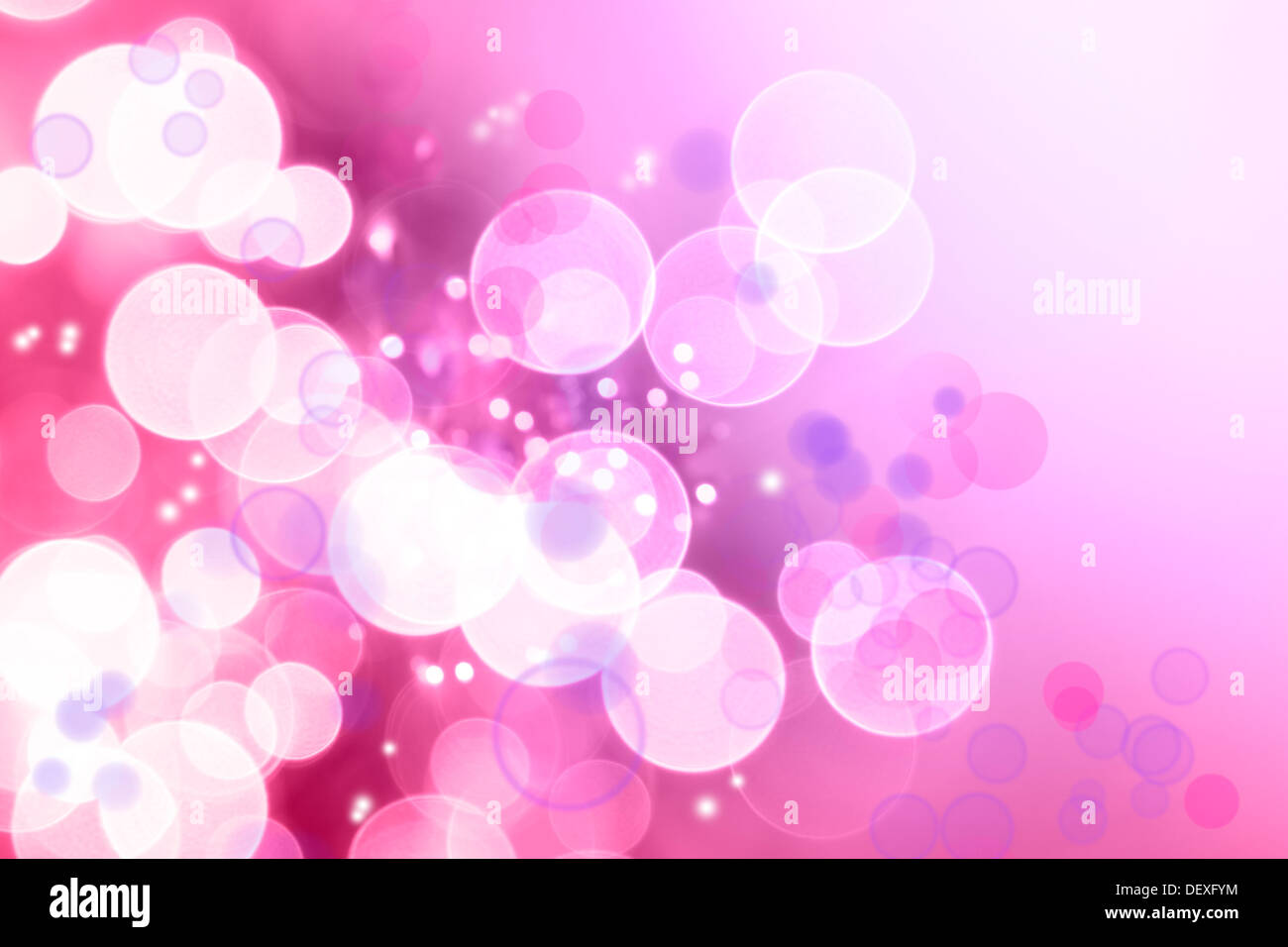 Abstract pink tone lights background Stock Photo