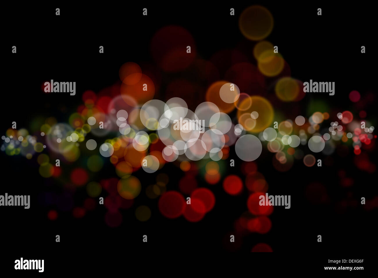 Colorful circles of light abstract background Stock Photo - Alamy